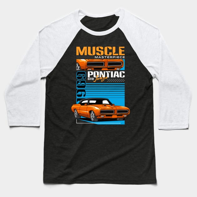 American GTO Judge Car Baseball T-Shirt by milatees